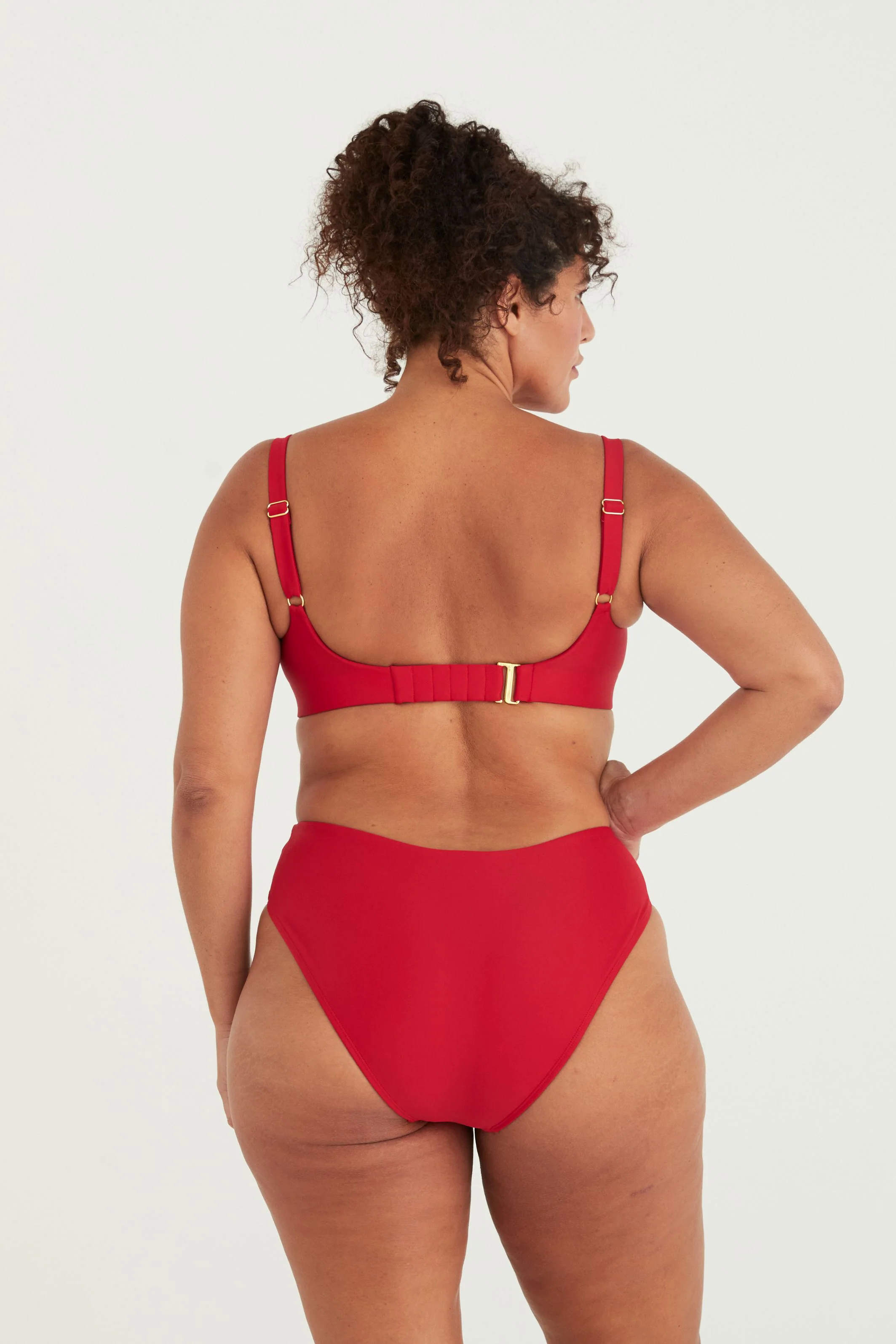 EMELIE BIKINI TOP - ROUGE