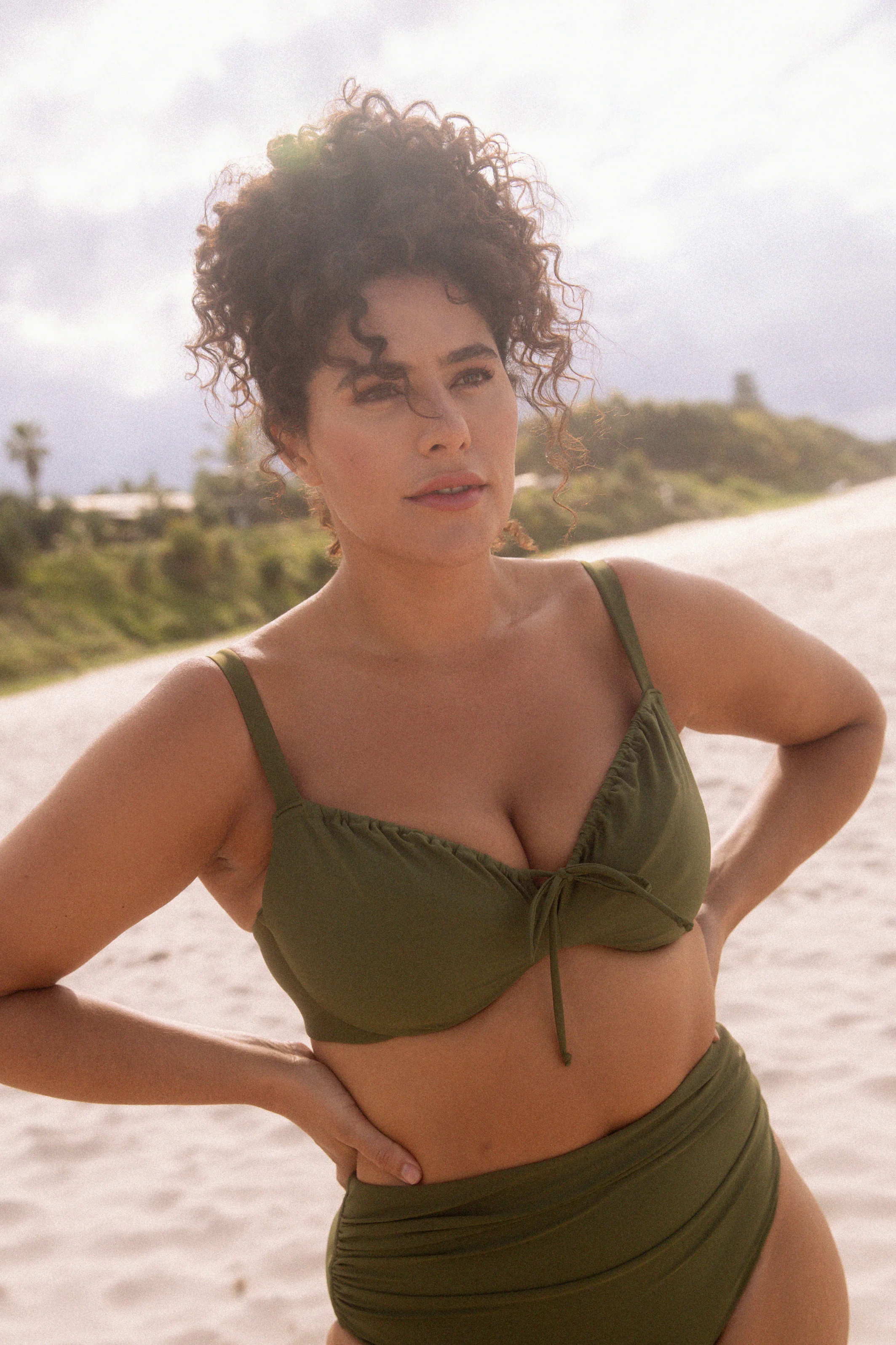 DOLLY BIKINI TOP - MOSS DOLLY BIKINI TOP - MOSS