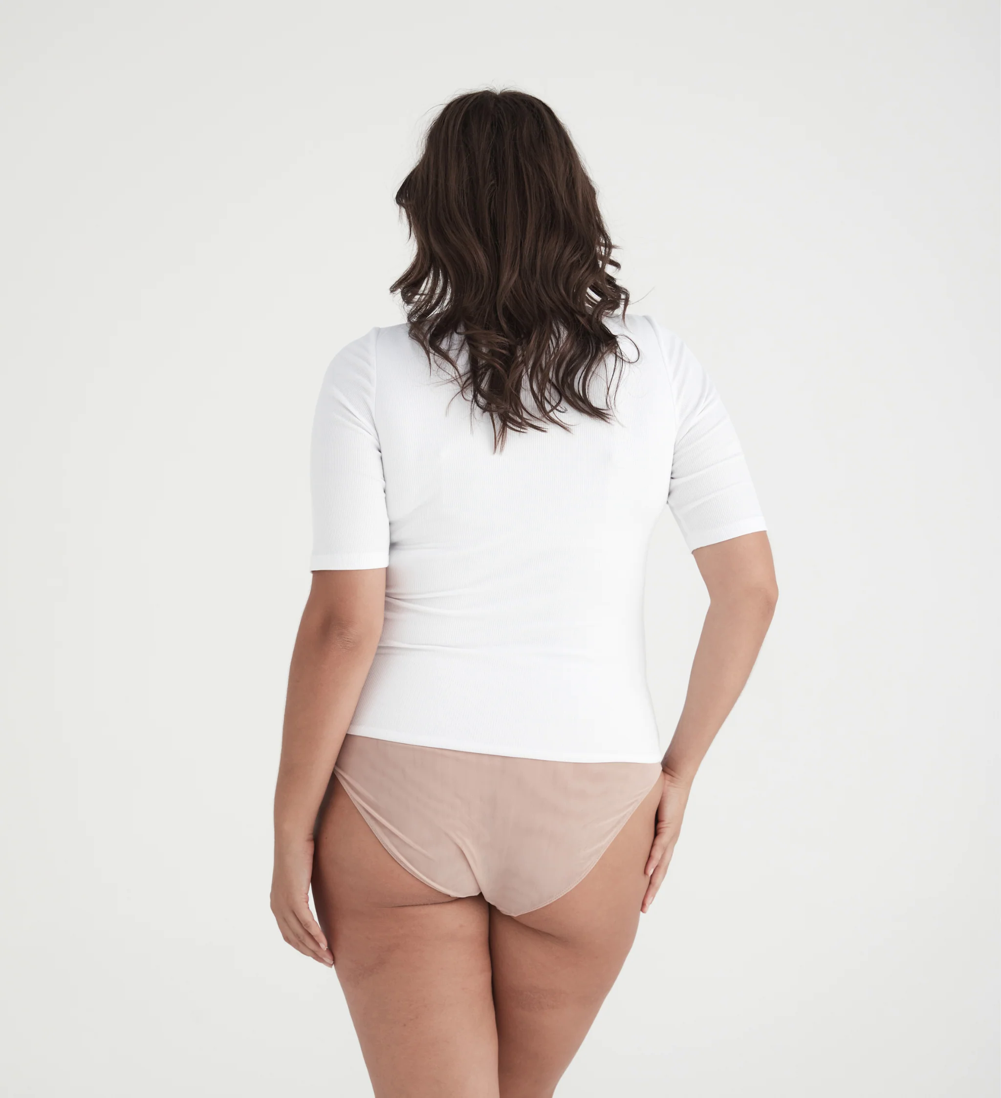 Busty Basics - Boat Neck Half Sleeve